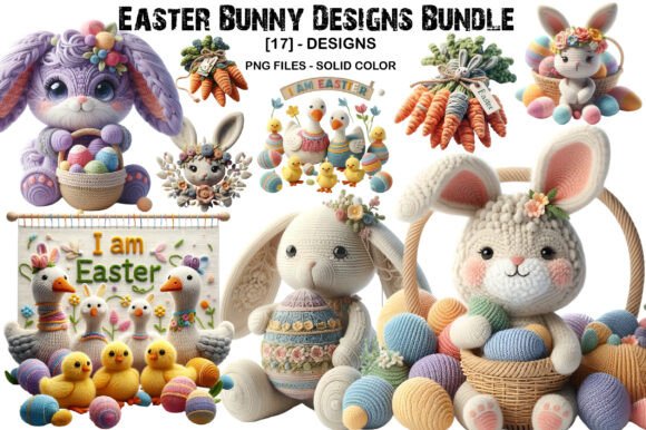 Download Easter Bunny Designs Bundle - Easter bunny design Collection
