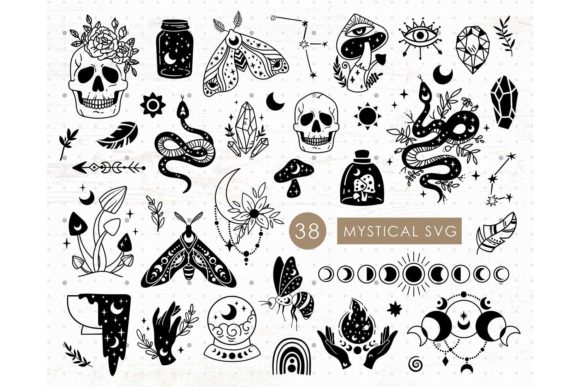 Download Mystical Witchy Collection SVG Cricut - Cricut Collection