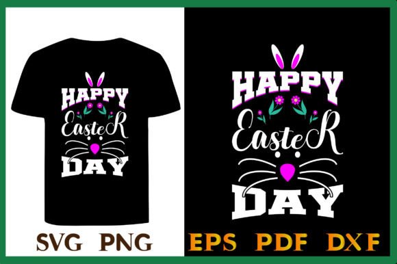Download Happy Easter Day SVG T-Shirt Design - Happy easter day Collection